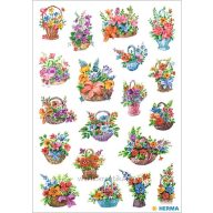 Matrica Herma "Decor" Flowers in Basket