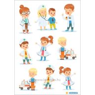 Matrica Herma "Decor" Theo at the Doctor's