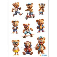 Matrica Herma "Decor" Cool Teddies