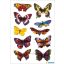 Matrica, glitteres Herma "Decor" Butterflies