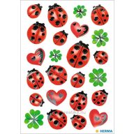 Matrica Herma "Decor" Ladybugs