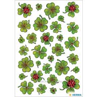 Matrica Herma "Decor" Four-Leaf Clovers