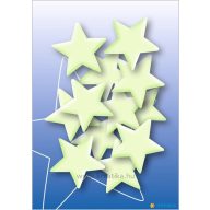   Matrica, sötétben világító Herma "Luminous" Stars