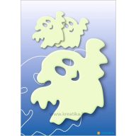   Matrica, sötétben világító Herma "Luminous" Little Ghost