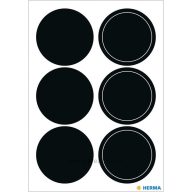   Matrica, feliratozható Herma "Home Feeling" Circles fekete