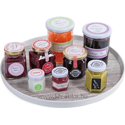 Matrica, feliratozható Herma "Home Kitchen" rózsaszín