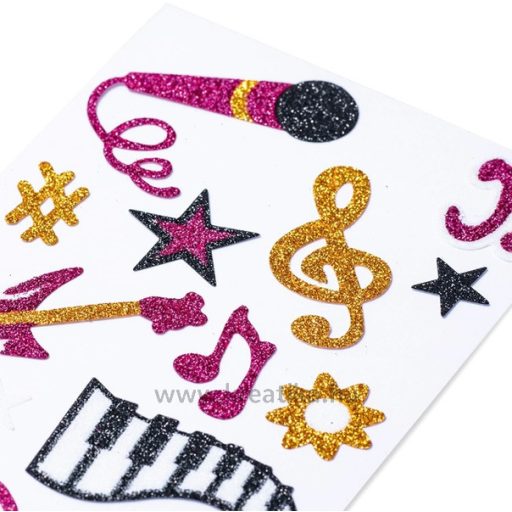 Matrica, glitteres Herma "Magic" Music