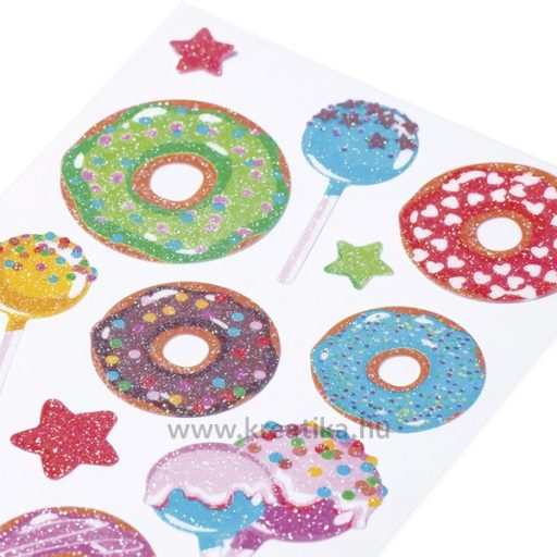 Matrica, glitteres Herma "Magic" Sweeties