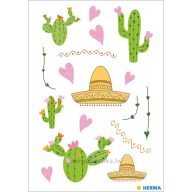 Matrica, glitteres Herma "Magic" Hasta la Vista