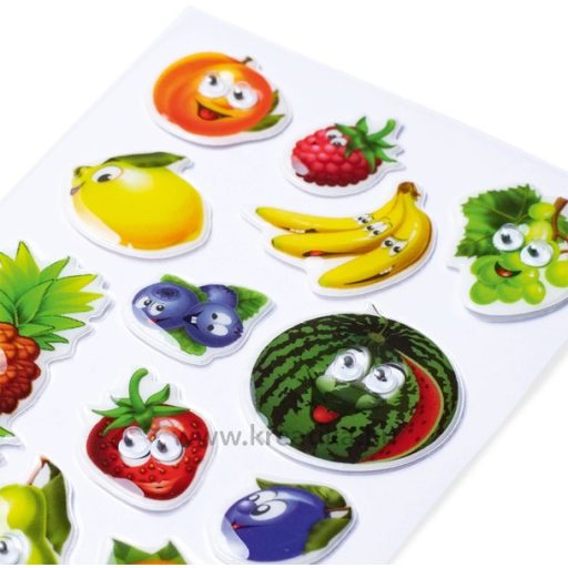 Matrica, mozgó szemes Herma "Magic" Fruits