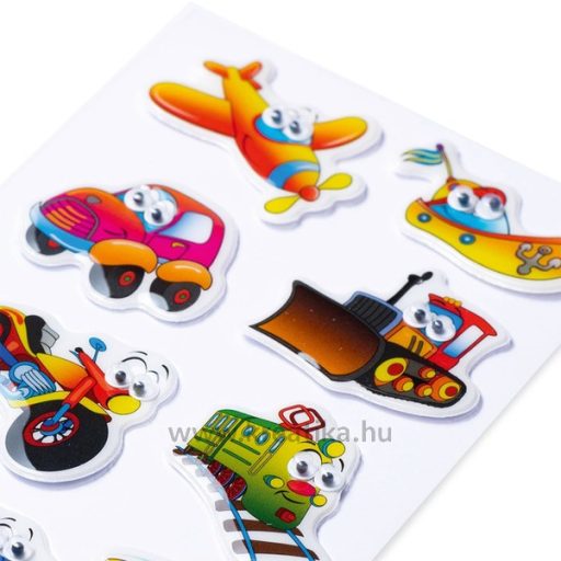 Matrica, mozgó szemes Herma "Magic" Vehicles