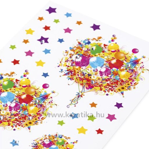 Matrica, strasszköves Herma "Magic" Flowers Love