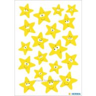   Matrica, sötétben világító Herma "Magic" Smile Stars