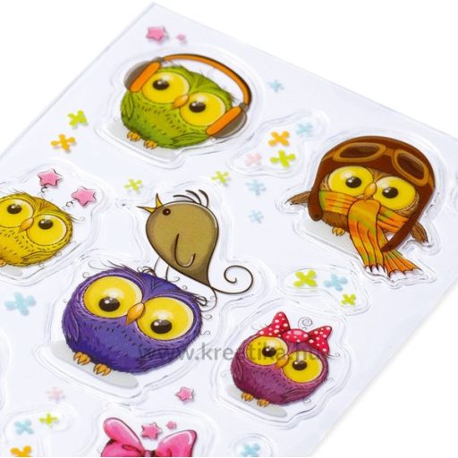 Matrica, dombor Herma "Magic" Cute Owls