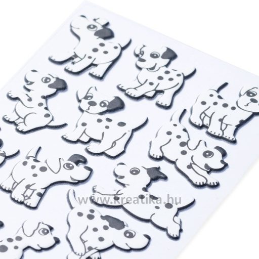 Matrica, szivacsos Herma "Magic" Dalmatians