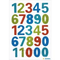 Matrica, glitteres Herma "Magic" Numbers