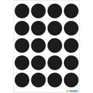 Matrica 19 mm matt Herma "Multipurpose" fekete