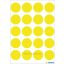 Matrica 19 mm matt Herma "Multipurpose" neon sárga