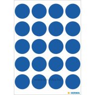   Matrica 19 mm matt Herma "Multipurpose" sötétkék
