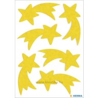   Matrica, karácsonyi, filc Herma "Magic" Christmas Star