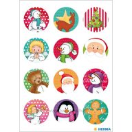   Matrica, karácsonyi Herma "Magic" Christmas Symbols