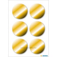 Matrica, karácsonyi Herma "Decor" Presents arany