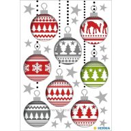   Matrica, karácsonyi Herma "Decor" Christmas Tree Balls