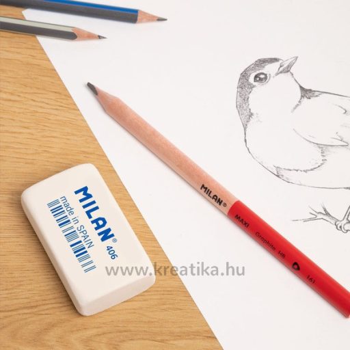 Radír 6 db/doboz Milan 406