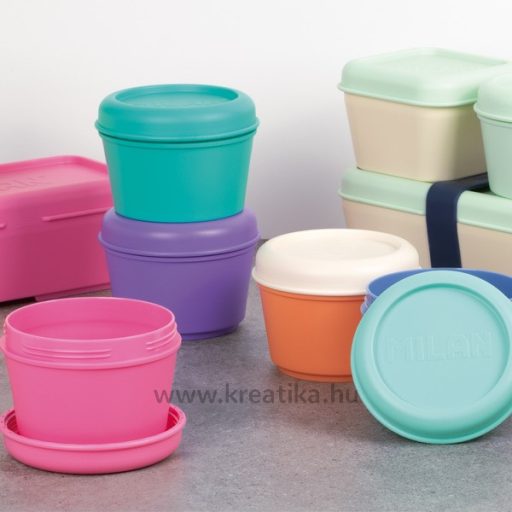 Uzsonnás doboz 0,75 l Milan "Sunset" lila