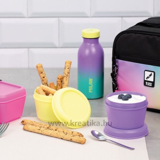 Uzsonnás doboz 0,25 l Milan "Sunset" lila