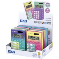   Zsebszámológép 8 számjegy Milan 159512 "Sunset" vegyes színek
