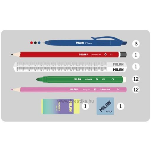 Tolltartó, töltött Milan "Sunset" türkiz