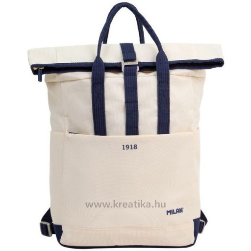 Iskolai hátizsák 10 L Milan "1918 Series" bézs