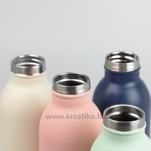 Kulacs 591 ml fém, duplafalú Milan "1918 Series" rózsaszín