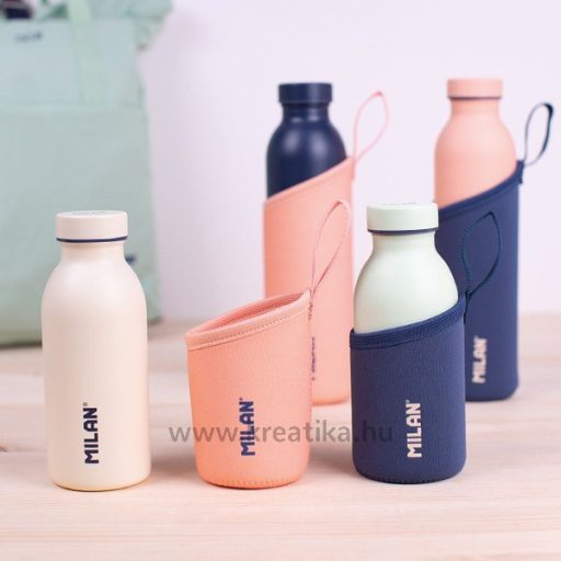 Kulacsvédő 350 ml Milan "1918 Series" navy kék