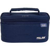   Uzsonnás táska szett 1,5 l, 1 dobozzal Milan "1918 Series" navy