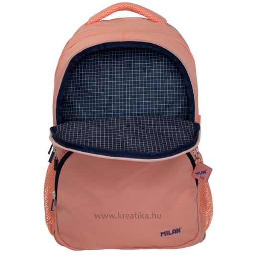 Iskolai hátizsák 25 L kulacstartóval Milan "1918 Series" rózsaszín