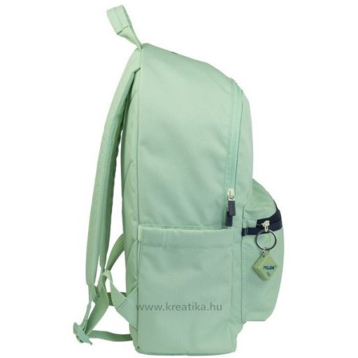 Iskolai hátizsák 22 L kulacstartóval Milan "1918 Series" zöld