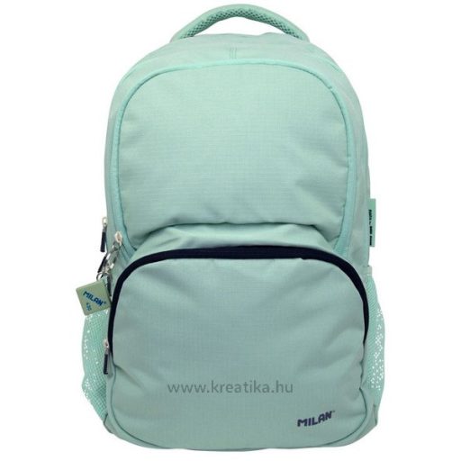 Iskolai hátizsák 25 L kulacstartóval Milan "1918 Series" zöld