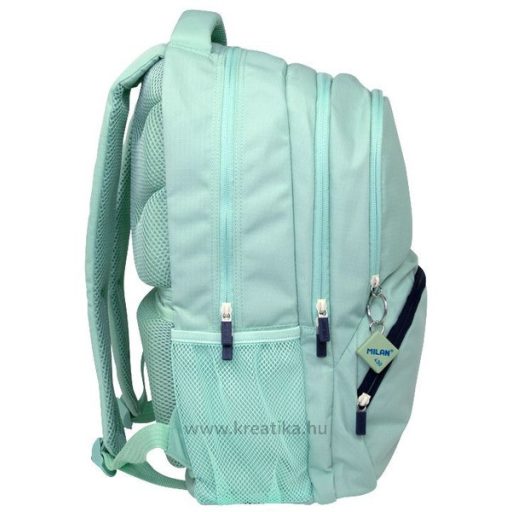 Iskolai hátizsák 25 L kulacstartóval Milan "1918 Series" zöld