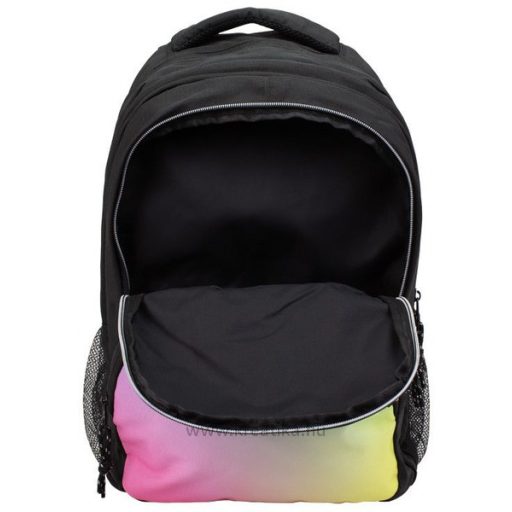 Iskolai hátizsák 25 L kulacstartóval Milan "Sunset" fekete