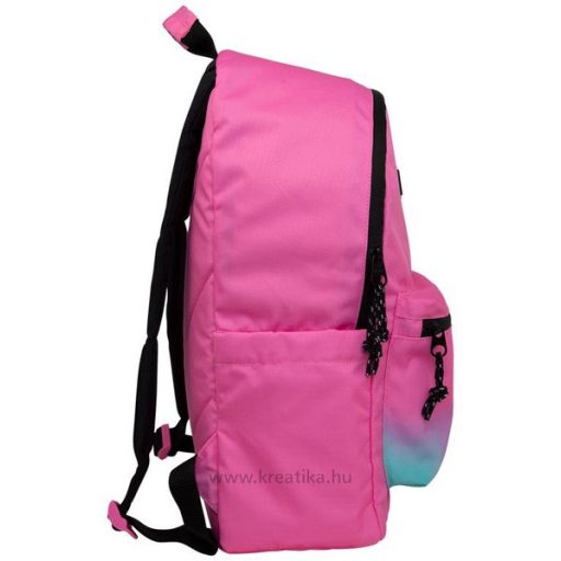 Iskolai hátizsák 22 L kulacstartóval Milan "Sunset" rózsaszín