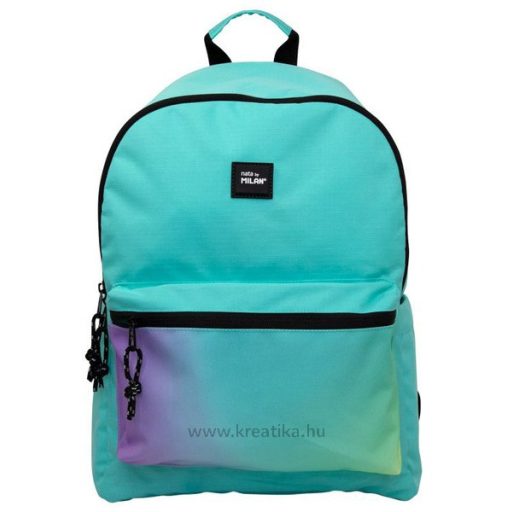 Iskolai hátizsák 22 L kulacstartóval Milan "Sunset" türkiz