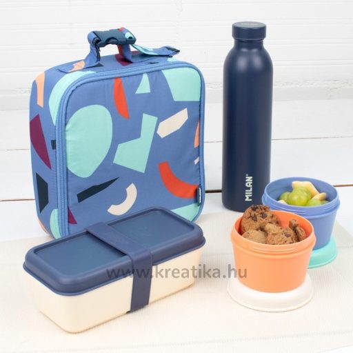 Uzsonnás doboz 0,25 l Milan "The Fun" narancs-bézs