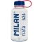 Kulacs 650 ml műanyag Milan "Nata 624" átlátszó