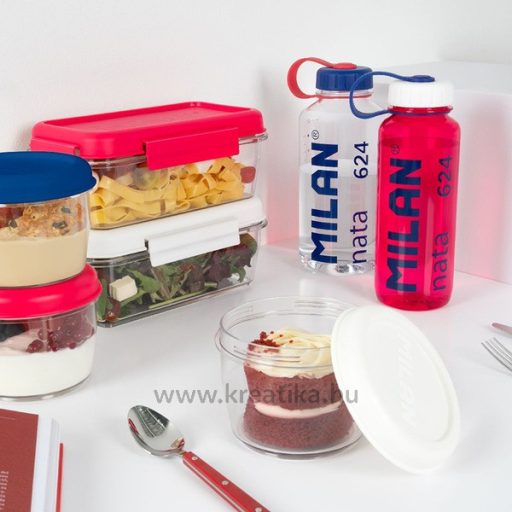 Kulacs 650 ml műanyag Milan "Nata 624" átlátszó