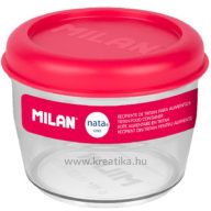 Uzsonnás doboz 0,5 l Milan "Nata 624" rózsaszín