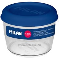 Uzsonnás doboz 0,5 l Milan "Nata 624" kék
