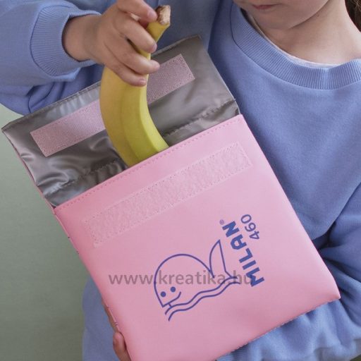 Uzsonnás táska 0,3 l Milan "460 Collection" rózsaszín