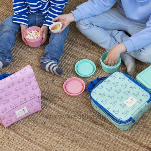 Uzsonnás táska szett 3,9 l, 3 dobozzal Milan "1460 Collection" zöld